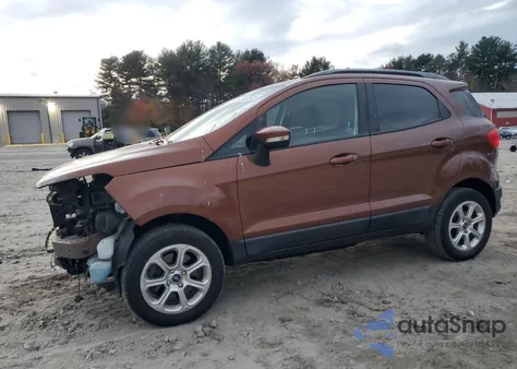 2019 Ford Ecosport Se z USA, uszkodzony, nr VIN MAJ6S3GL5KC270967